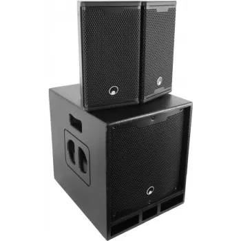 Aktīvā 2.1 skaņas sistēma Omnitronic MAXX-1206DSP 120W RMS Bluetooth