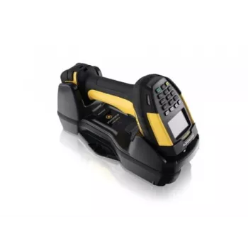 Datalogic PM9600-DKAR433RK10 rokas svītrkodu lasītājs 1D/2D bezvadu melns dzeltens