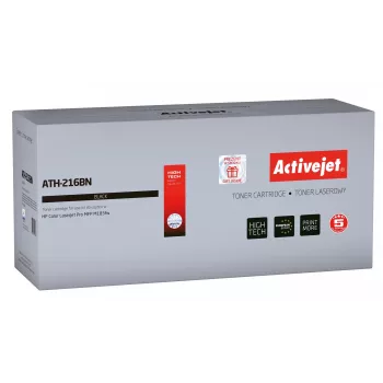 Activejet ATH-216BN Tonera kasetne (HP 216A W2410A aizstājēja; Supreme; 1050 lpp.; melna) ar mikroshēmu