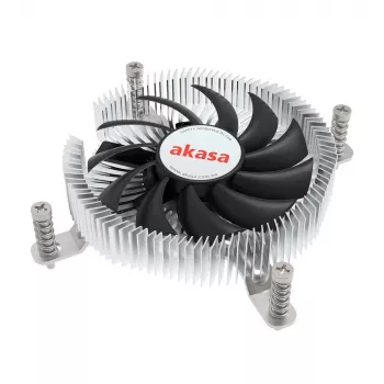 Hibrīddzesētājs Akasa Intel LGA1700 7.5 cm Alumīnijs Melns