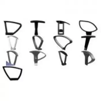 Topstar roku balsti modelis Type B2(B), 1 pāris, melns (7038)