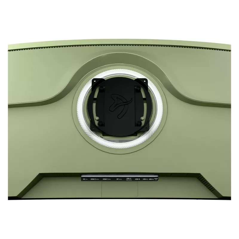 Izliekts datora monitors Arozzi Nova 49 collas (124.5 cm) Dual QHD 5120×1440 LED VA, 4 ms, Zaļš