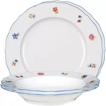 Seltmann Weiden Trauku komplekts 12 gab. Porcelāns Balts
