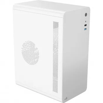 PC korpuss Aerocool CS110 Mini Tower Balts