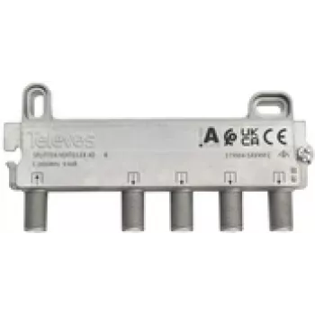 4-virzienu sadalītājs Televes SAV49FZ 5–2400 MHz VD 8 dB