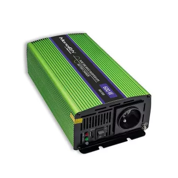 Autoinvertors Qoltec Monolith 600 W Green 12 V