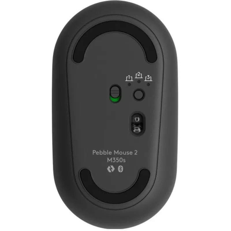 Logitech Pebble 2 Combo bezvadu tastatūra un pele QWERTZ vācu grafīts