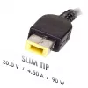Strāvas adapteris Akyga AK-ND-29 90W 20V 4,5A Lenovo klēpjdatoriem, AC 100–250V, 1,2m kabelis, melns