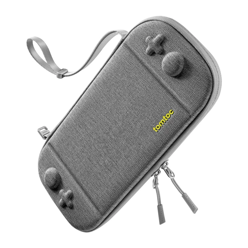 Aizsargmaciņa Tomtoc FancyCase-G05 Nintendo Switch 2, pelēka