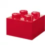 LEGO Ķieģelis 4 sarkans caurspīdīgs – 4x2 stud caurspīdīgs sarkans būvķieģelis