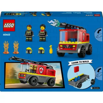 LEGO CITY 60463 Ugunsdzēsēju mašīna ar kāpnēm