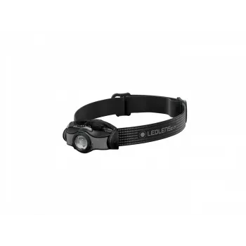 Galvaslampa Led Lenser MH3 Melna Pelēka
