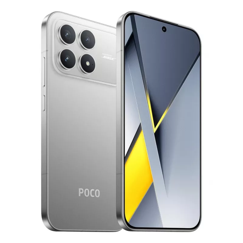 Viedtālrunis POCO F8 Pro 12GB RAM 256GB krātuve Sudrabs (modelis MZB0M60EU)