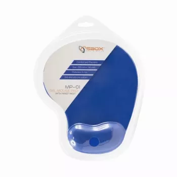 Sbox MP-01BL Gēla peles paliktnis zils