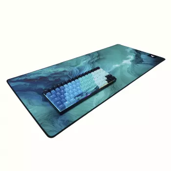 Mehāniskā spēļu tastatūra Sharkoon SKILLER SGK50 S3 Ultimate Rev2 piparmētru zila QWERTZ izkārtojums