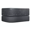 Logitech ERGO K860 - Bezvadu tastatūra - 2.4 GHz, Bluetooth 5.0 - QWERTY - GB - Grafīta