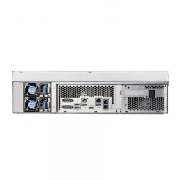 NAS Asustor Lockerstor 16R Pro AS7216RDX, 3U plaukts, 16x (3.5 SATA HDD/ 2.5 SSD), AMD Ryzen 7 Pro 7745 8C 3.8GHz (līdz 5.3GHz), 16GB ECC DDR5 4800 (maks. 192GB), 1x M.2 NVMe slots