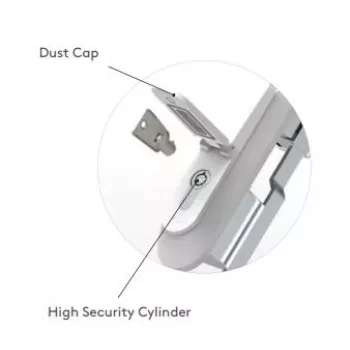 Lanview LVR-KEY-WK2 USB vadu tastatūra, kompakts dizains