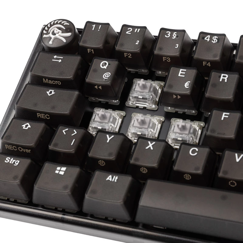 Ducky One 3 Aura Black SF spēļu tastatūra, RGB LED - MX Speed Silver
