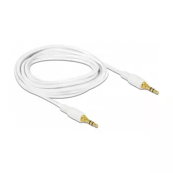 Audio kabelis DeLOCK 85550 2m 3,5mm Balts