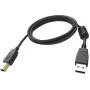 USB kabelis Vision TC2 5MUSB/BL 5m, USB-A uz USB-B, 2.0