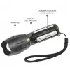 everActive FL600 LED kabatas lukturis, 600 lm, CREE XM-L2, 18650 / 3x AAA