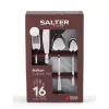 Galda piederumu komplekts 16 daļas Salter BW113282EU7, Nerūsējošais tērauds, 4 personām