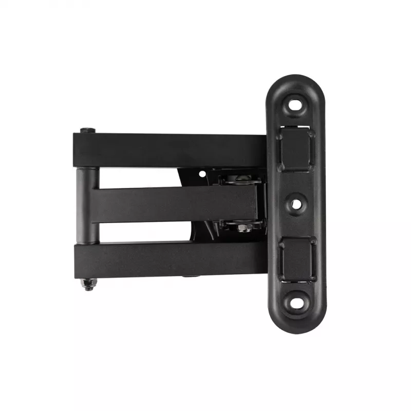 Maclean MC-417 Pilnas Kustības TV un Monitora Sienas Stiprinājums 13-32 collas 30kg VESA 100x100 Melns Pulverkrāsots Universāls Turētājs Kronšteins Regulējams Attālums no Sienas Grozāms Slīpējams