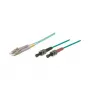 Patch kabelis LWL Duplex OM3 (Multimode, 50/125) LC/ST, LSZH, maināma polaritāte, 3m, Good Connections®