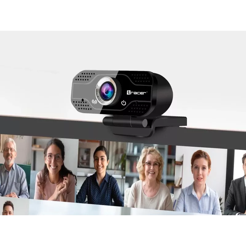 Tīmekļkamera Tracer WEB007 2 MP 1920 x 1080 pikseļi USB 2.0 Melna