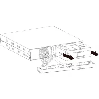Akumulatora bloks PowerWalker VFI 10000P/RT LCD (nomaiņas, saderīgs ar modeli VFI 10000P/RT)