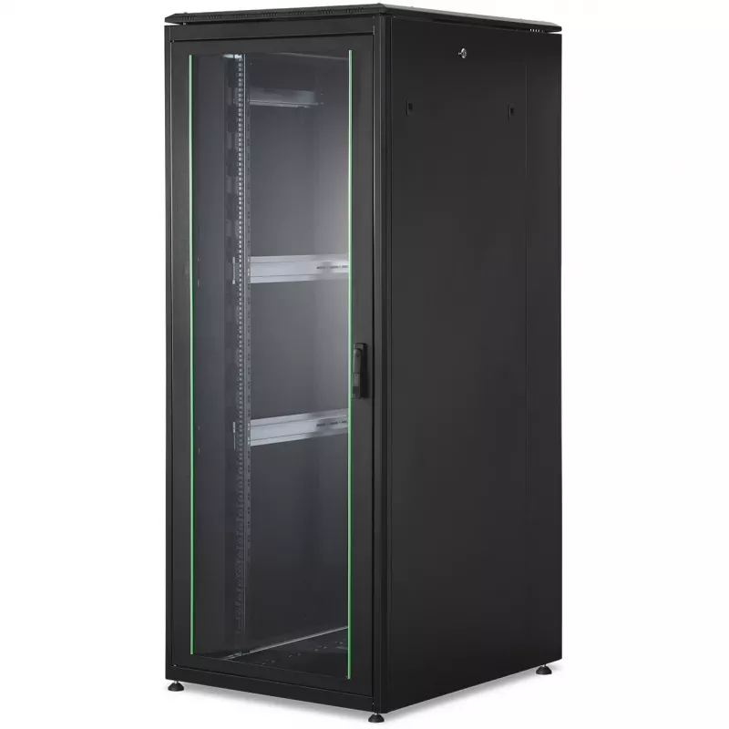 DIGITUS Unique tīkla skapis 42HE 2053x800x1000mm melns (kravas piegāde)
