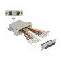 DeLOCK 66836 D-Sub HD 44 kontaktu spraudnis sievišķais uz 2 x RJ45 sievišķais adapteris