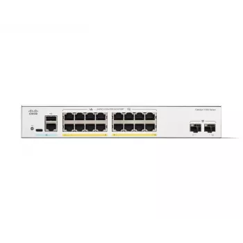 Pārvaldāms slēdzis Cisco Catalyst 1300-16FP-2G 16 Port GE Full PoE