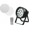 LED PAR gaismeklis EUROLITE 14x8W QCL — skatuves PAR lampa, 14 LED × 8W, auksti balta/krāsu sajaukšana