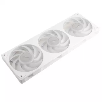 AKASA Vegas A36 120mm ARGB korpusa ventilatori - balti (3 komplektā)
