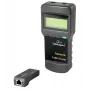 Tīkla kabeļa testeris GEMBIRD NCT-31 — nepārtrauktības testeris ar LCD, RJ-11/RJ-12/RJ-45 atbalstu, melns