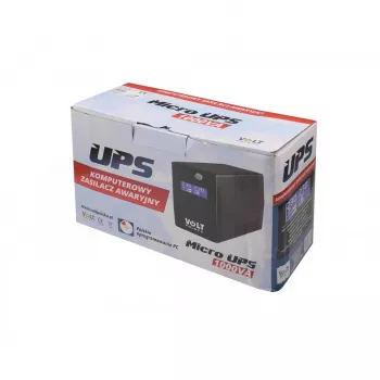 UPS nepārtrauktās barošanas avots VOLT POLSKA MICRO 1000VA 600W 1x9Ah