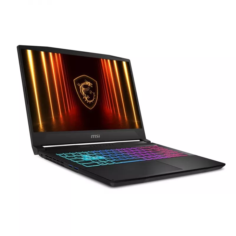 Portatīvais dators MSI Katana 15 HX B14WFK-020XPL — 15,6 collu QHD 165Hz, Intel Core i7-14650HX, 16GB DDR5, 512GB NVMe, NVIDIA RTX 5060 8GB, bez Windows
