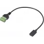 Renkforce USB-C adaptera kabelis [1x ligzda - 1x spailes savienojums] RF-6443954 30 cm