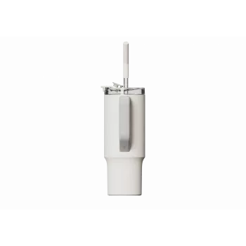 Termokrūze ar salmiņu Xiaomi Straw Mug White 1 L