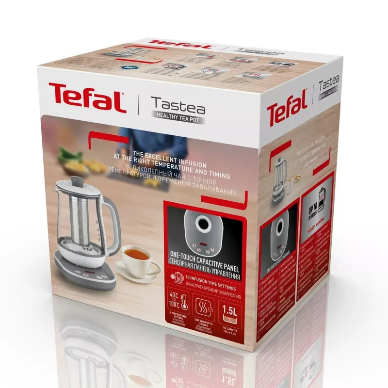 Tējas automāts Tefal BJ551B10 1.5 L 1430 W Pelēks, Balts