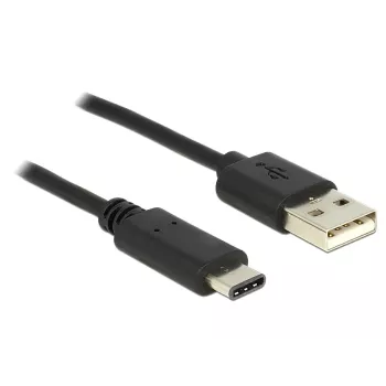 USB kabelis DeLOCK 0.5m USB 2.0-A USB 2.0-C