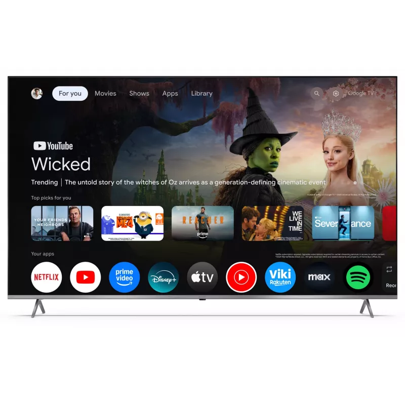 Sharp 4K QLED TV 75JP7265E 75 inch Smart TV Google TV UHD