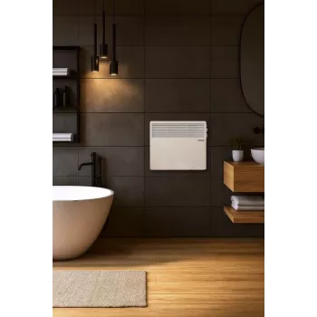 N'OVEEN 1000W elektriskais portatīvais sienas konvektora sildītājs ar termostatu CH3350