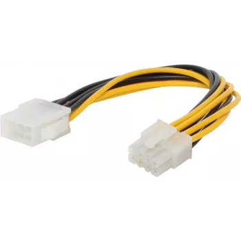 ShiverPeaks 78221-HQ 8-pin EPS pagarinājuma kabelis CPU barošanai, apvīts