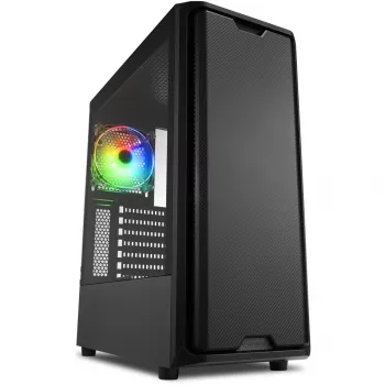 Sharkoon SK3 RGB Midi Tower korpuss melns