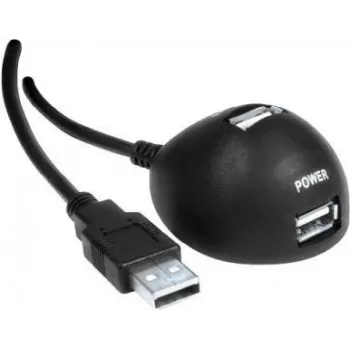 USB 2.0 pagarinātājkabelis datorgaldam, 1,5 m (17000161)