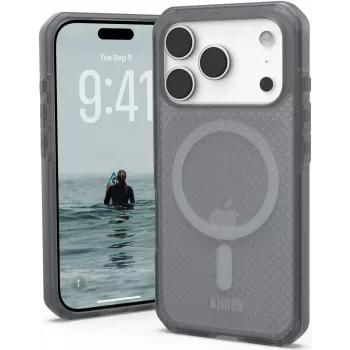 UAG Urban Armor Gear Dot MagSafe Maciņš | Apple iPhone 17 Pro | pelnu (pelēks caurspīdīgs) | 114536113131