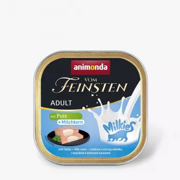 Animonda Vom Feinsten Adult Milkies Turkey mitais kaķu ēdiens 100 g